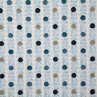 Pindler Fabric POL022-BL01 Polka Bluestone