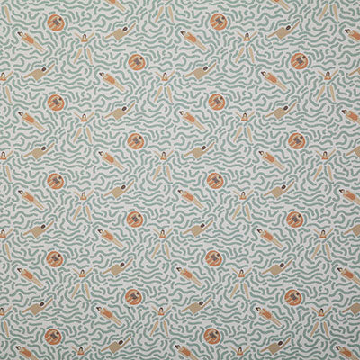 Pindler Fabric POO005-BL01 Pool Party Seaglass