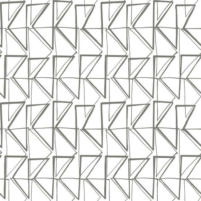 York PSW1252RL Love Triangles Peel and Stick Wallpaper