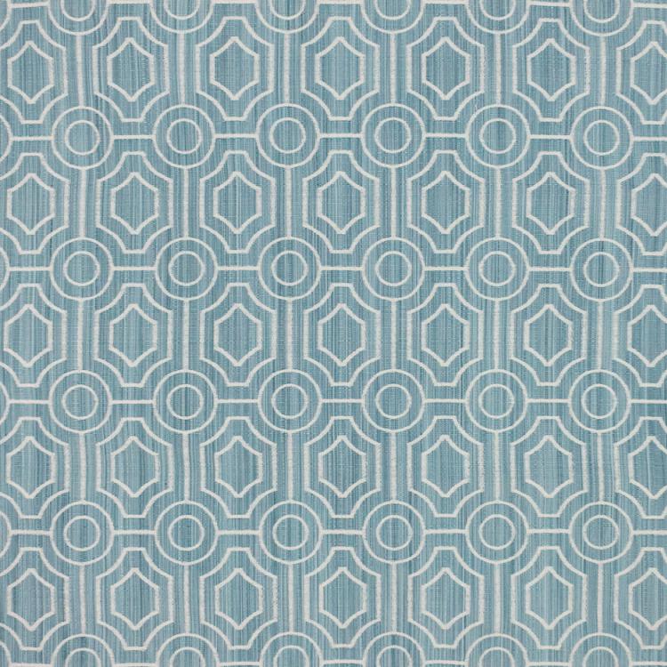 RM Coco Fabric Rondelle Aquamarine