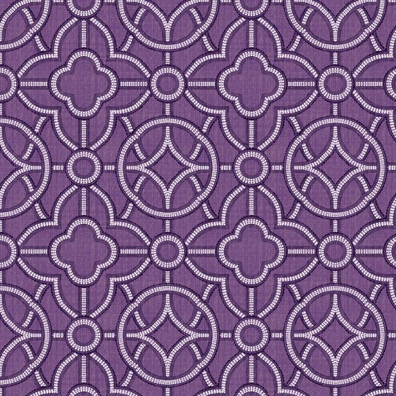 RM Coco Fabric Roundabout African Violet