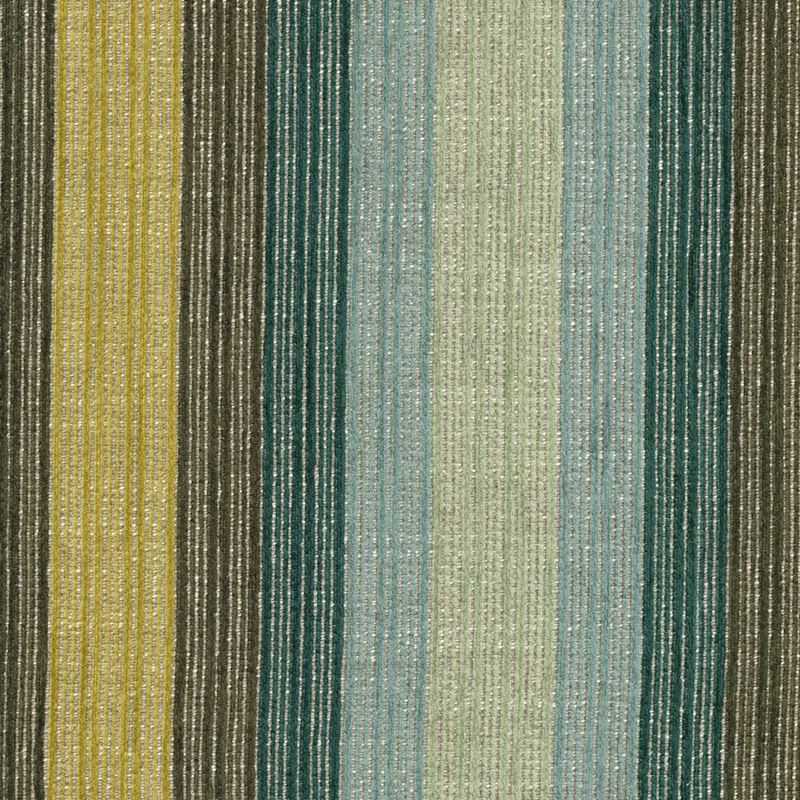 RM Coco Fabric Saville Row Stripe Crypton Tropic