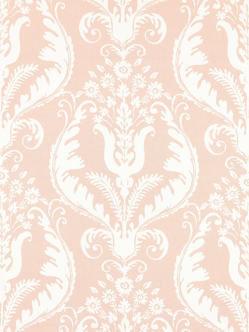 Scalamandre Fabric SC 000116597 Primavera Linen Print Blush