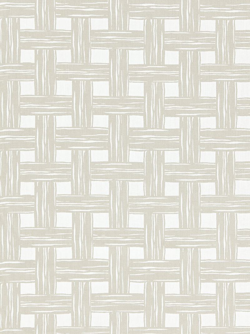 Scalamandre Fabric SC 000127059 Bamboo Lattice Sand