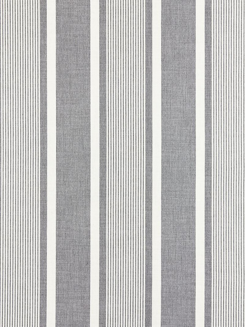 Scalamandre Fabric SC 000227111 Wellfleet Stripe Zinc