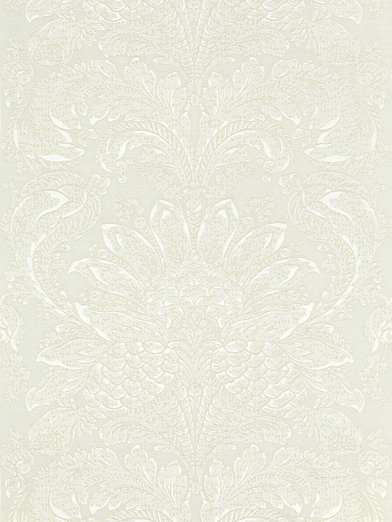 Scalamandre Fabric SC 000327081 Carlotta Damask Mineral