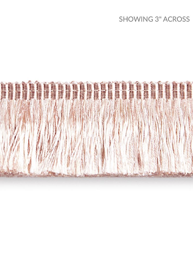 Scalamandre Fabric SC 0003FC1497 Gripsholm Brush Fringe Blush