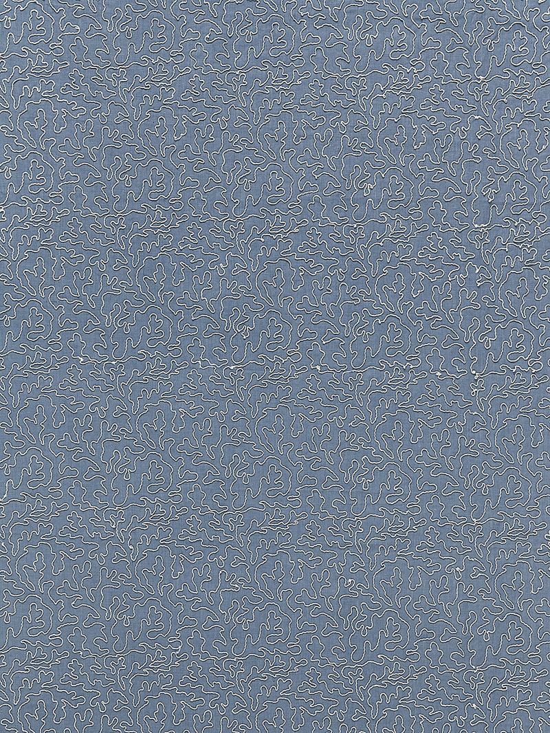 Scalamandre Fabric SC 000427163 Coraille Copenhagen Blue