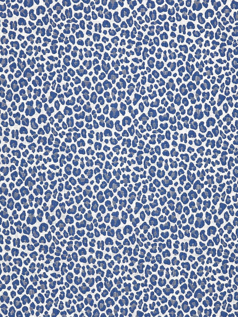 Scalamandre Fabric SC 000427316 Backyard Bengal Cobalt