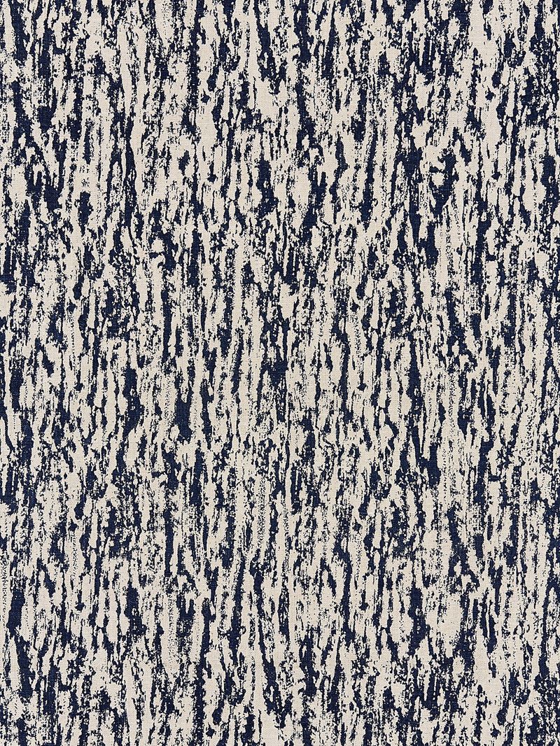Scalamandre Fabric SC 000516599 Sequoia Linen Print Indigo