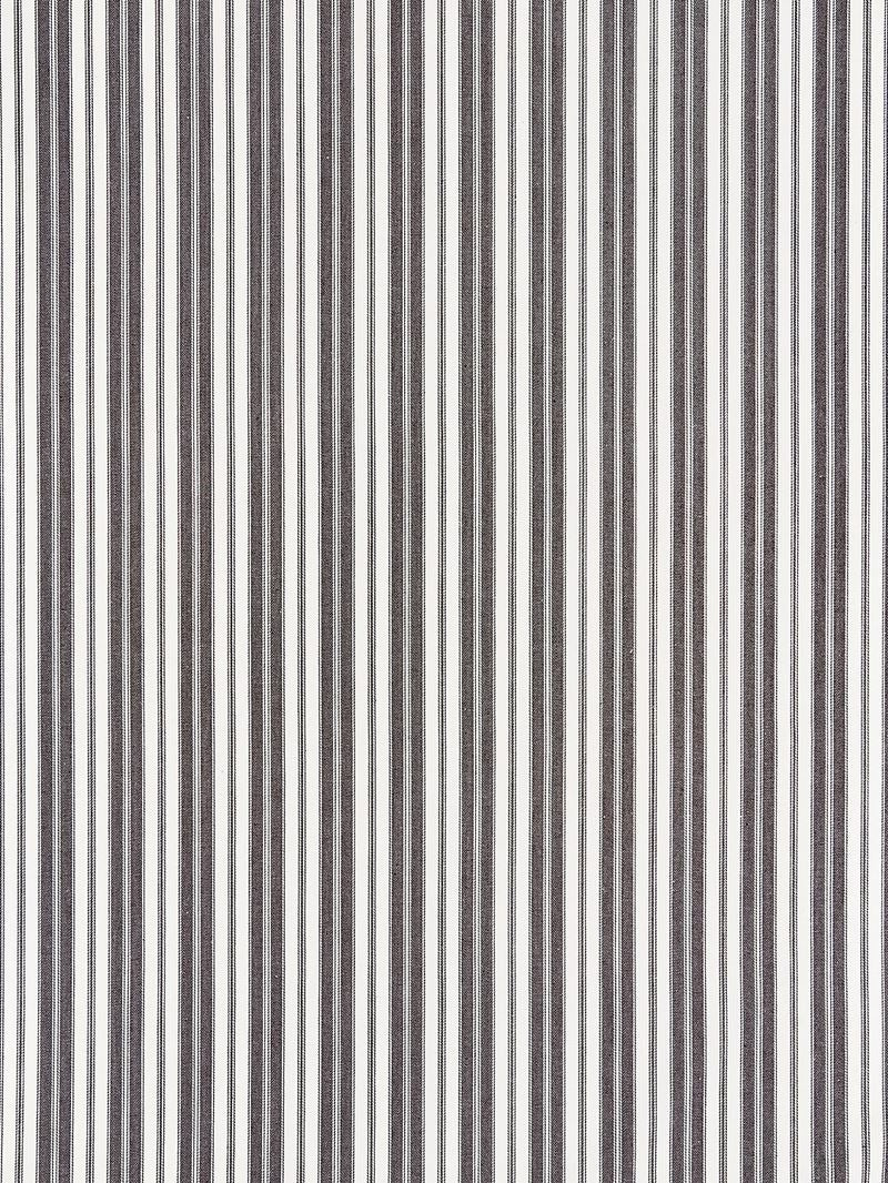 Scalamandre Fabric SC 000527115 Devon Ticking Stripe Charcoal