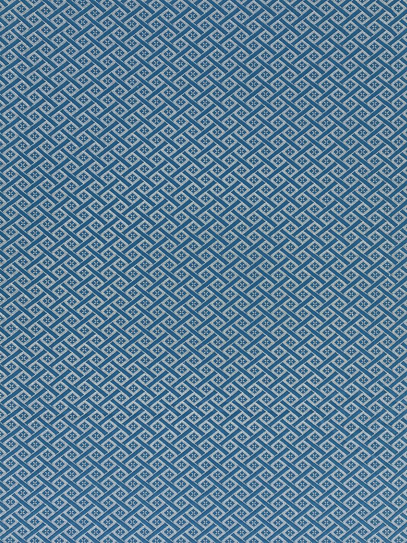 Scalamandre Fabric SC 000527223 Diamante Matelasse Bluebell