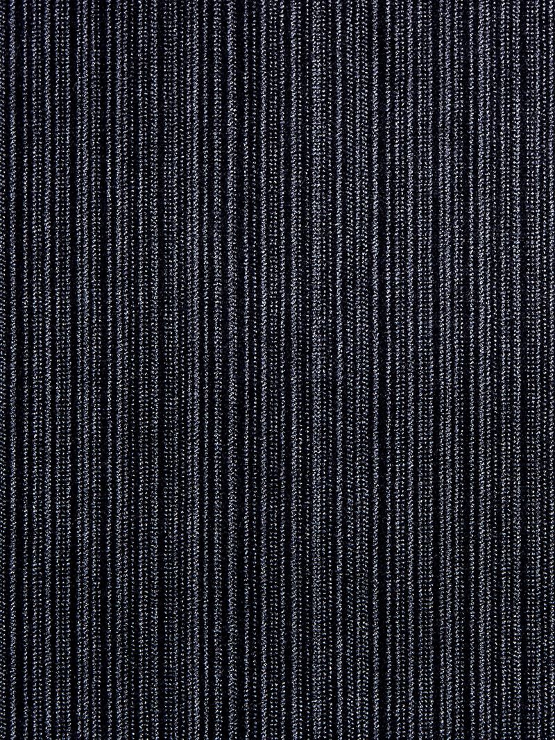 Scalamandre Fabric SC 0005K65111 Strie Velvet Noir