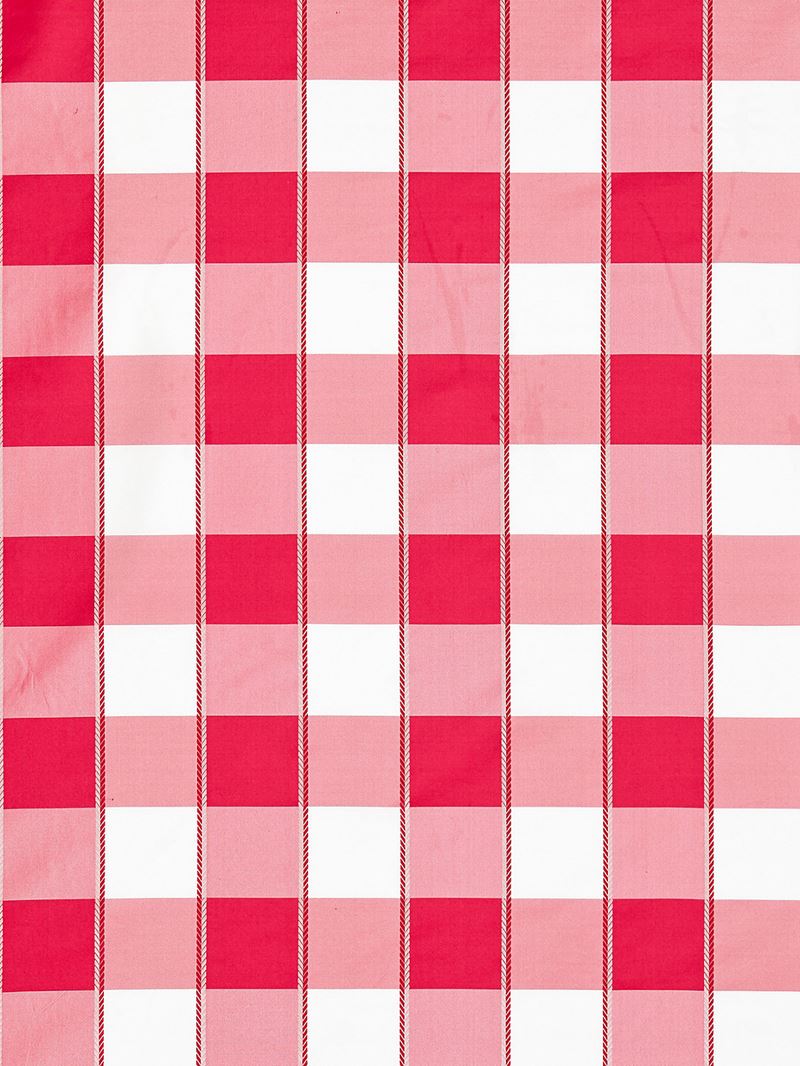 Scalamandre Fabric SC 000827024 Chelsea Check Cerise