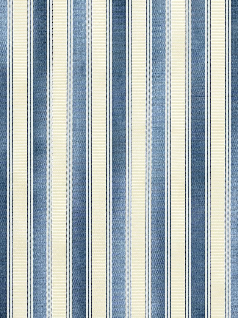 Scalamandre Fabric SC 0022121M Shirred Stripe Lapis
