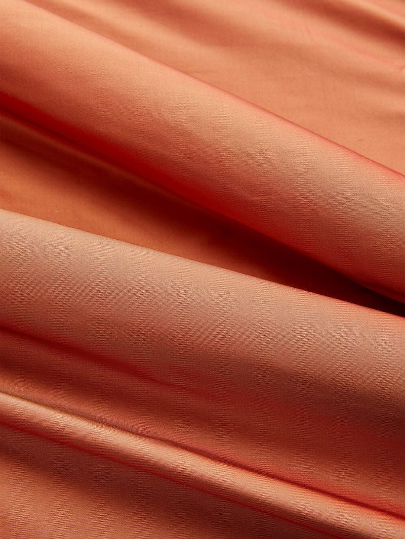 Scalamandre Fabric SC 003627250 Olympia Silk Taffeta Terracotta