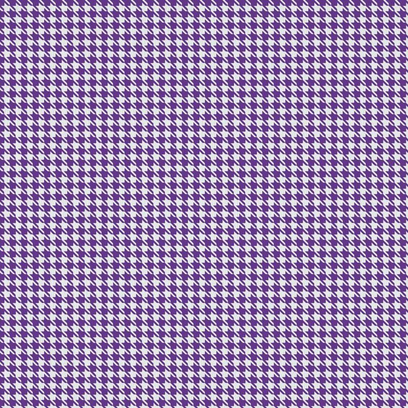 RM Coco Fabric Sherlock Houndstooth Aubergine