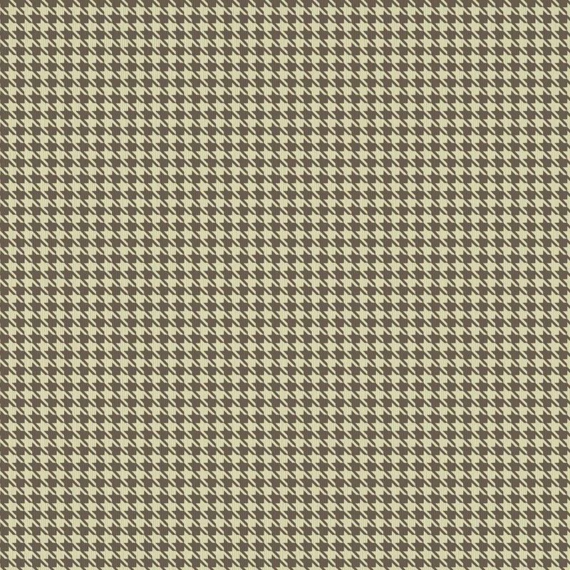 RM Coco Fabric Sherlock Houndstooth Butter