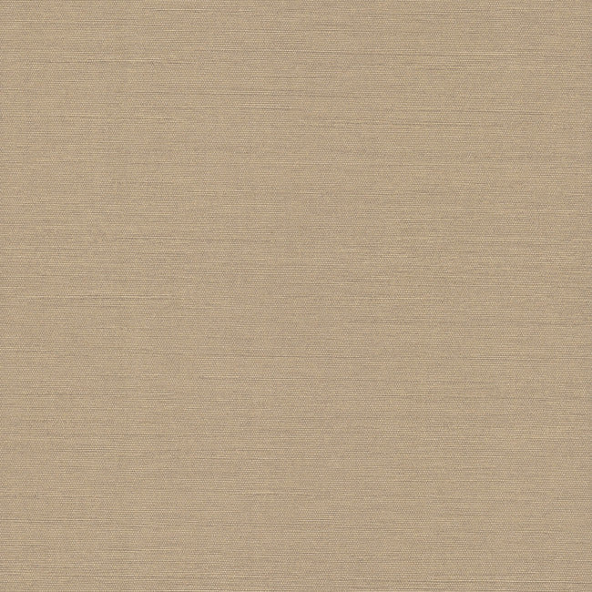 York SI18554 Light Caramel Shimmering Linen Wallpaper