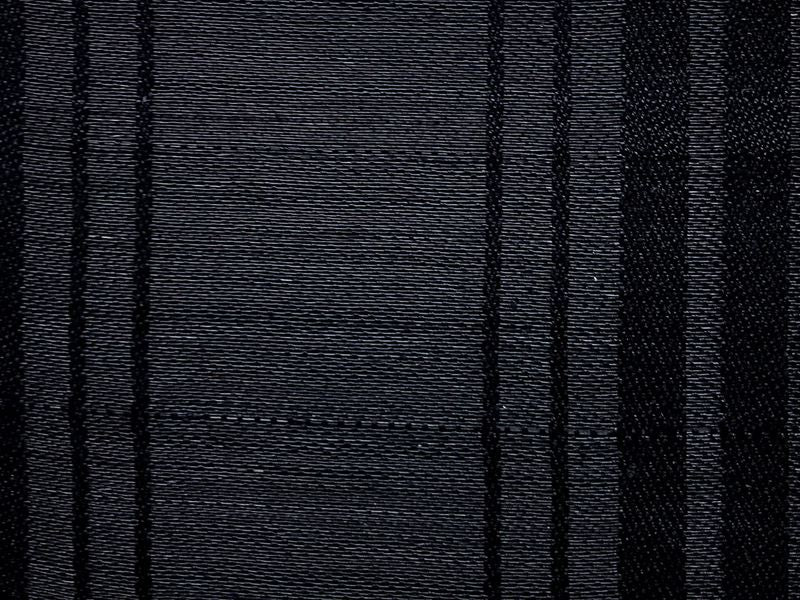 Scalamandre Fabric SK 00010100 Ardennais Silk Horsehair Black