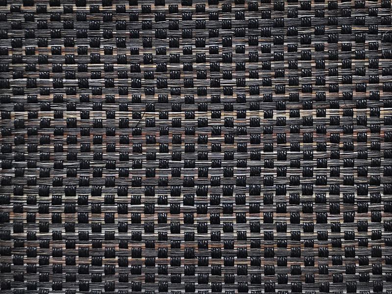 Scalamandre Fabric SK 00019009 Selle Ii Horsehair Black Linen / Grey