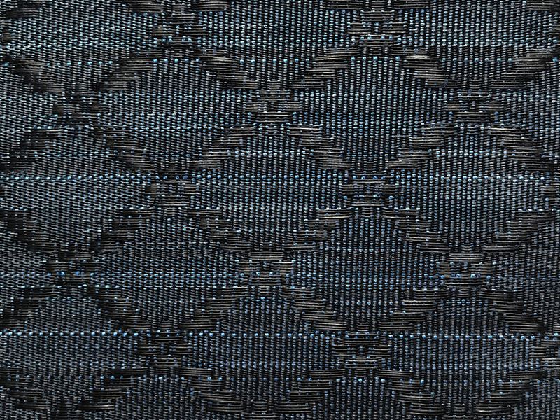 Scalamandre Fabric SK 00030609 Jutland Horsehair Blue / Black