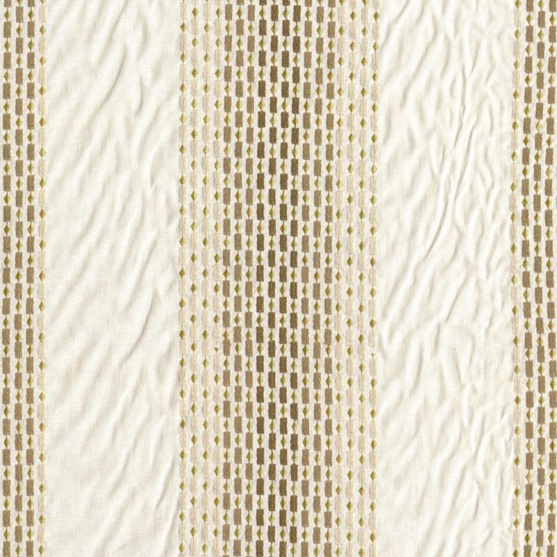 RM Coco Fabric Spangle Stripe Burnished Gold