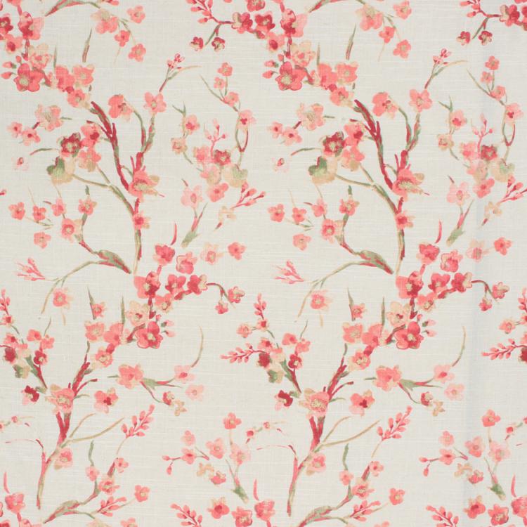RM Coco Fabric Spring Blossoms Coral