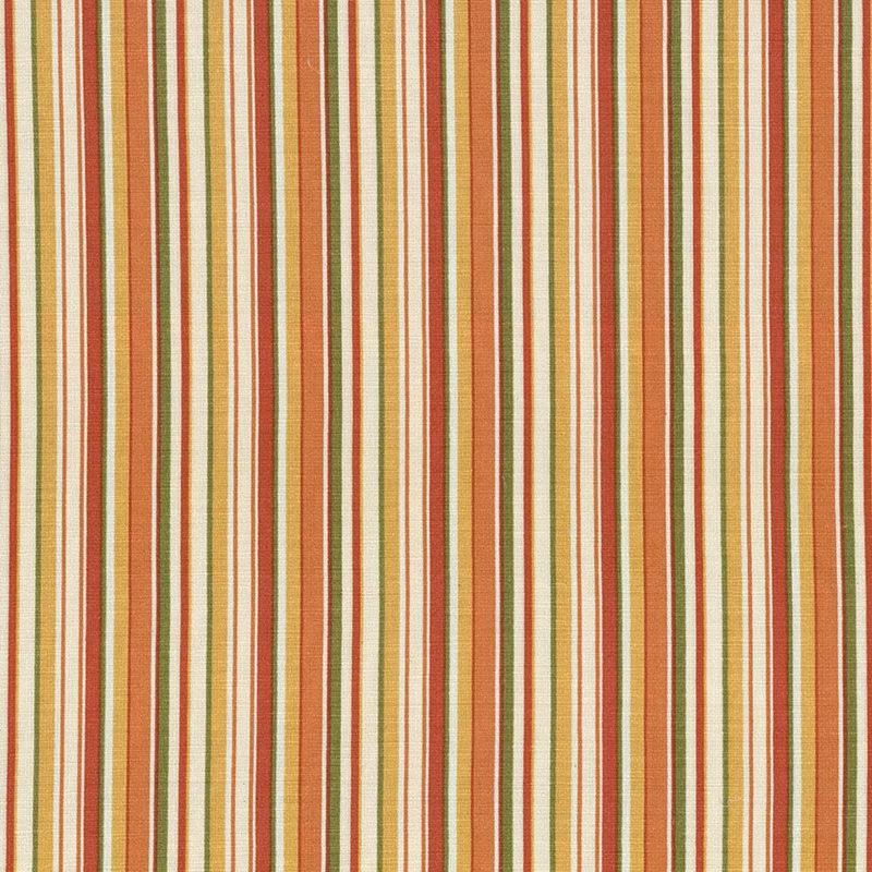 Kasmir Fabric Spring Stripe Apricot