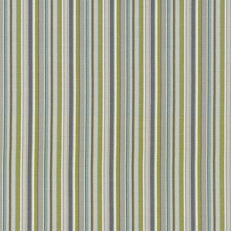 Kasmir Fabric Spring Stripe Pebble Beach