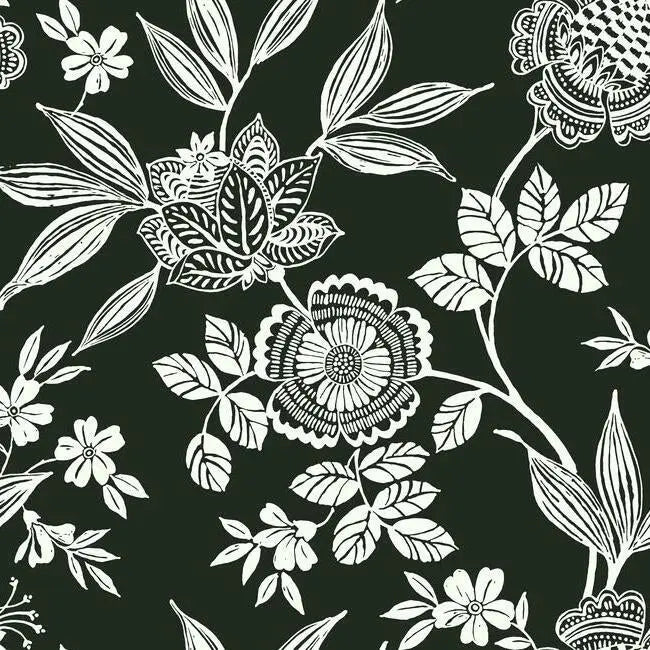 York Wallpaper SS2557 Wood Cut Jacobean