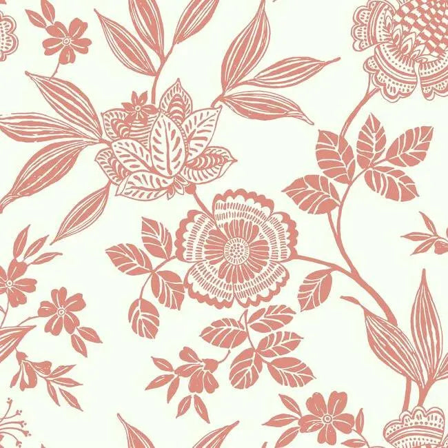 York Wallpaper SS2560 Wood Cut Jacobean