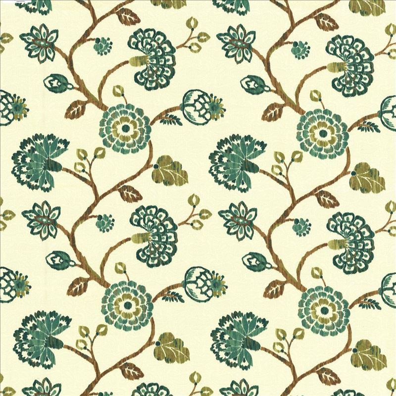 Kasmir Fabric Stoneleigh Peacock