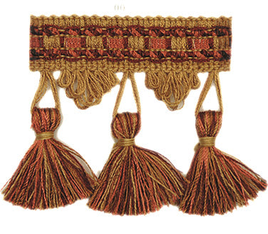 RM Coco Trim T1004 TASSEL FRINGE Sangria