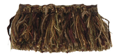 RM Coco Trim T1119 BRUSH FRINGE Mocha Thyme Brush