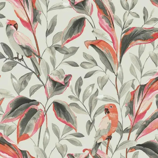 York TC2652 Tropical Love Birds Wallpaper