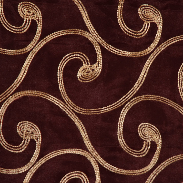 RM Coco Fabric TUBA Merlot/Gold