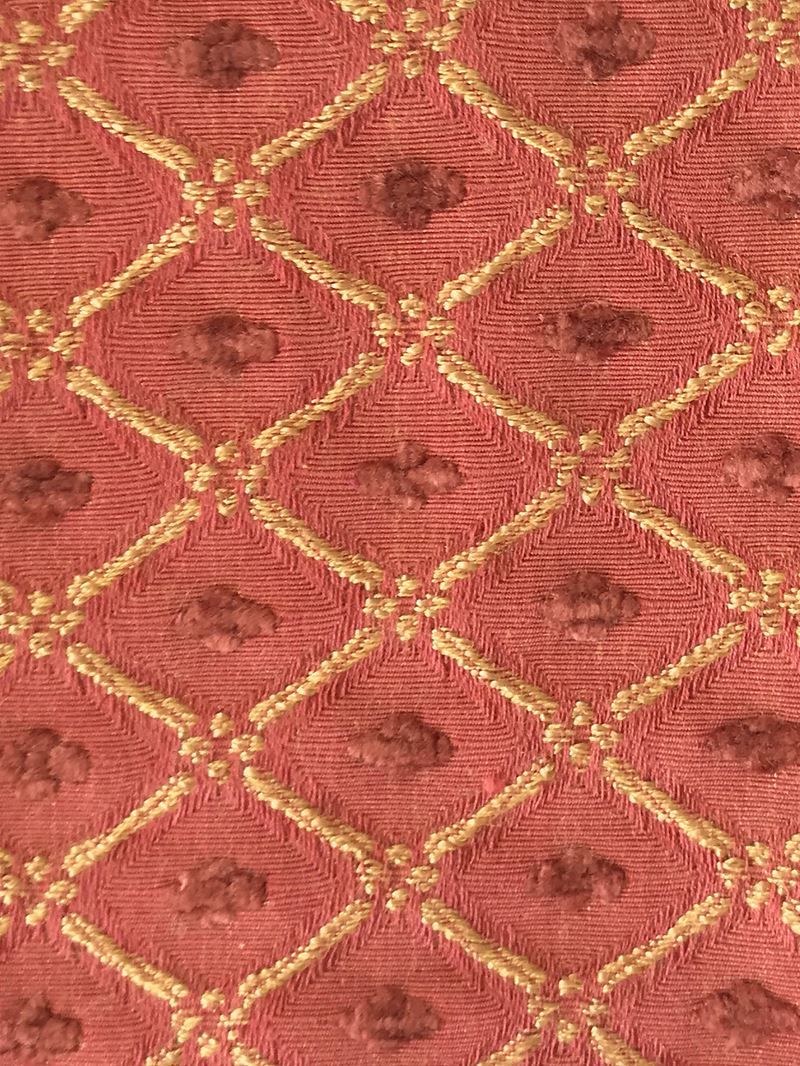 Scalamandre Fabric VG 00110126 Jewel Tones Terracotta