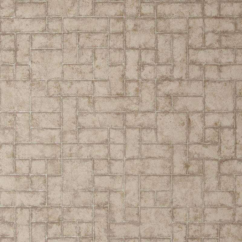 Clarke and Clarke Wallpaper W0061-6 Sandstone Taupe