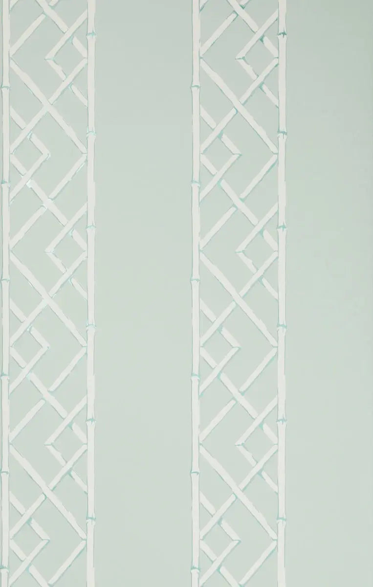 Kravet Design Wallpaper W3502.135 Latticework Aqua