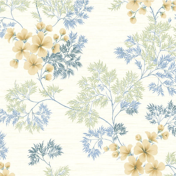 Winfield Thybony Wallpaper WBP10104.WT Flora Clear Skies