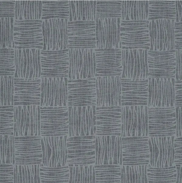 Winfield Thybony Wallpaper WHF1589.WT Crosshatch Weave Night