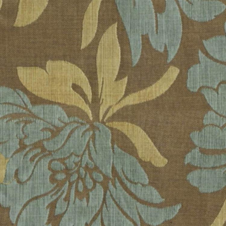 RM Coco Fabric WISHFUL Taupe Blue