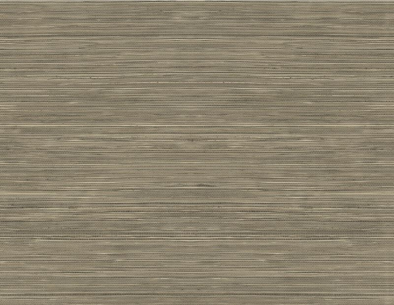 Winfield Thybony Wallpaper WTK15326.WT Grasscloth Texture Espresso