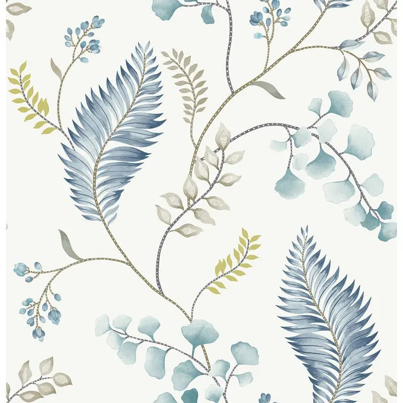 Winfield Thybony Wallpaper WTK20302.WT El Monte Aquamarine