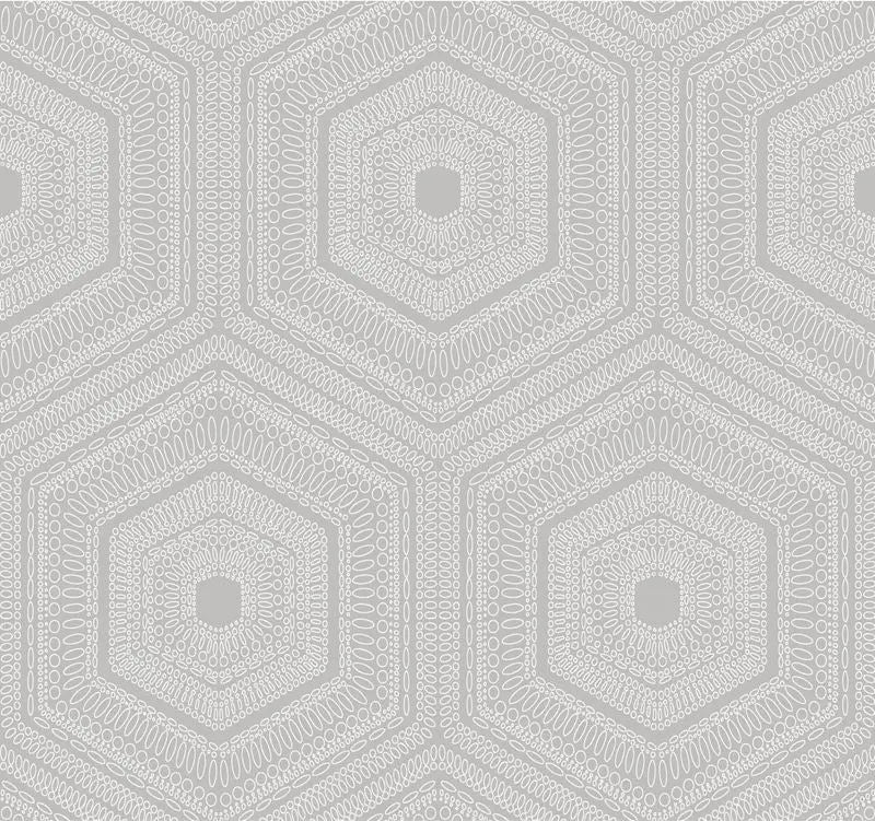 Winfield Thybony Wallpaper WTP4037.WT Concentric Groove Stone